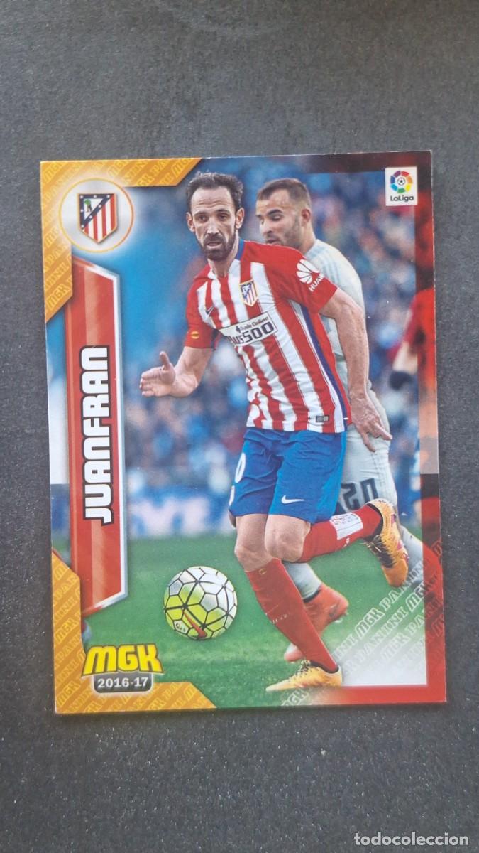 Cromos de f&uacute;tbol: L1 JUANFRAN ATLETICO DE MADRID 59 PANINI MEGACRACKS 2016 2017 16 17