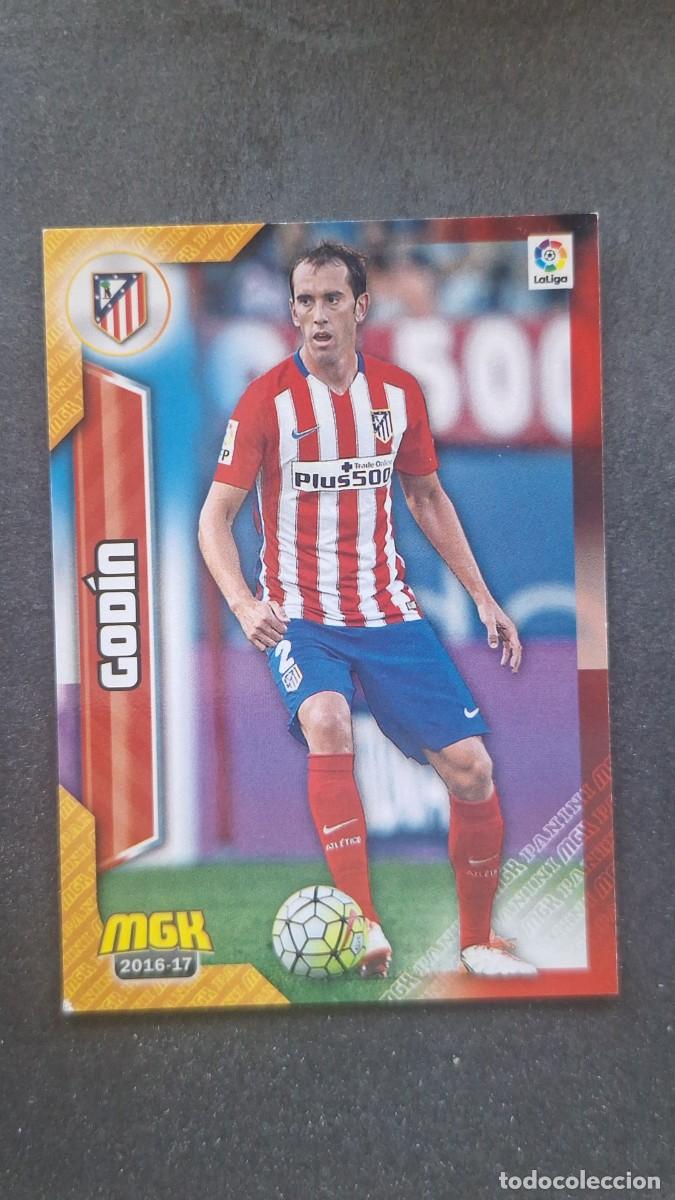 Cromos de f&uacute;tbol: L1 GODIN ATLETICO DE MADRID 61 PANINI MEGACRACKS 2016 2017 16 17