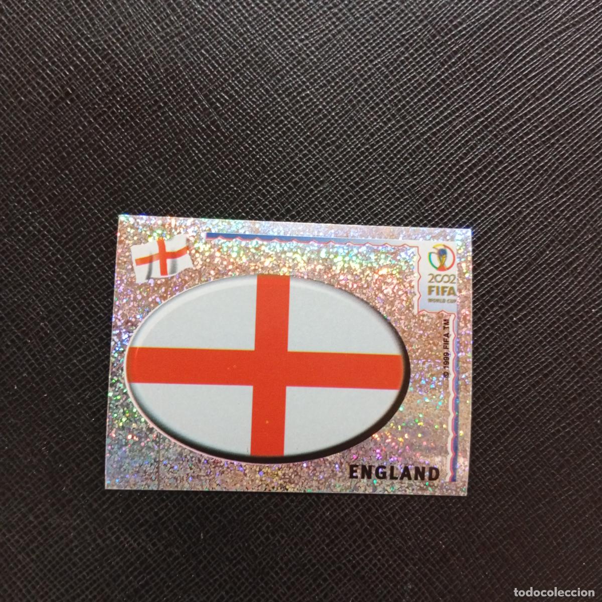 Football Stickers: 422 ESCUDO INGLATERRA PANINI 2002 MUNDIAL KOREA FUTBOL 02 CROMO - SIN PEGAR - A59 PG325