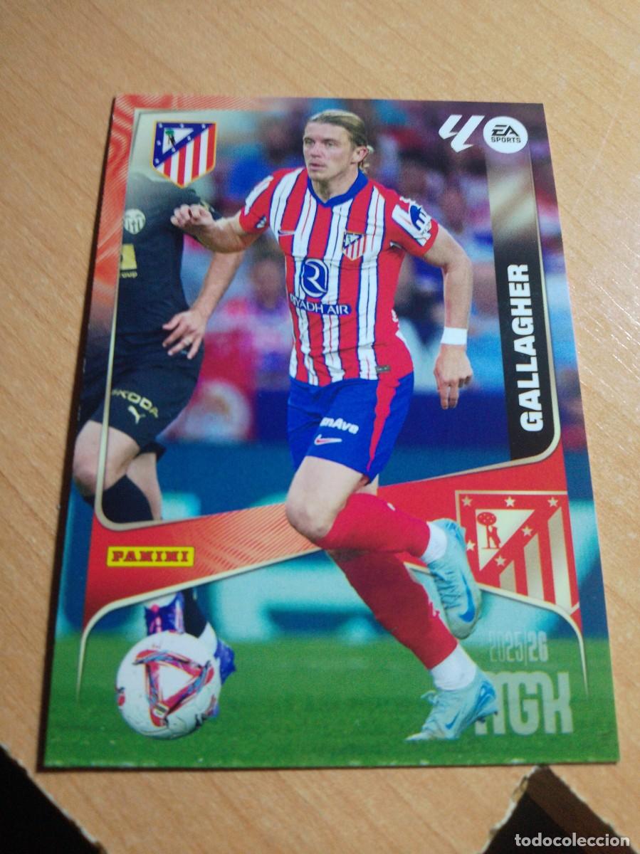 Football Stickers: 63 GALLAGHER DEL ATLETICO DE MADRID 25 26 MGK 2025 2026 MEGACRACKS NUEVO