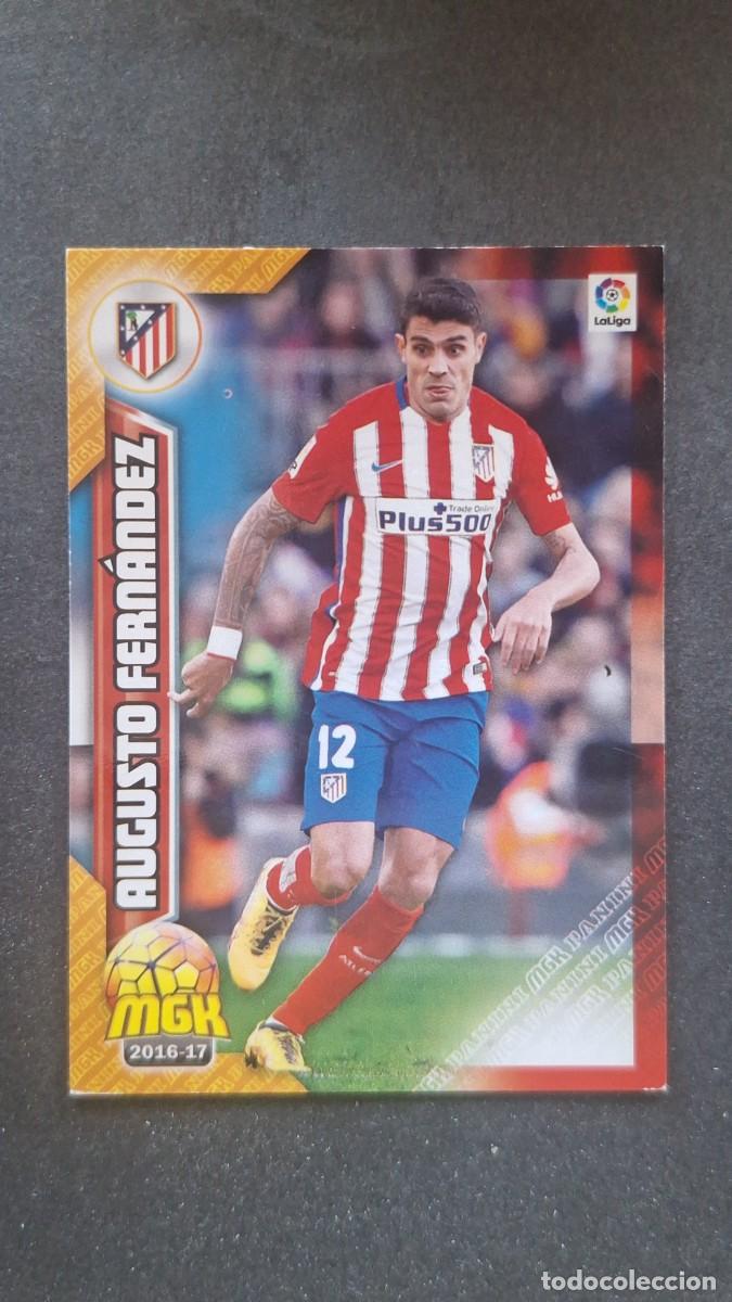 Football Stickers: L1 AUGUSTO FERNANDEZ ATLETICO DE MADRID 67 PANINI MEGACRACKS 2016 2017 16 17