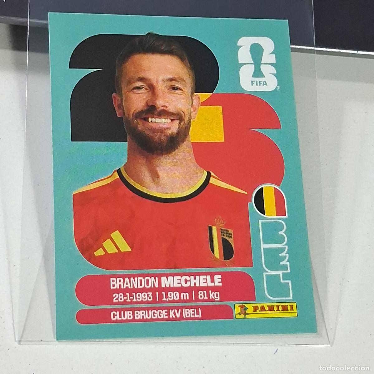 Football Stickers: B33 BEL6 BRANDON MECHELE 6 B&Eacute;LGICA BELGIUM BEL MUNDIAL FIFA WORLD CUP 2026 STICKER PANINI