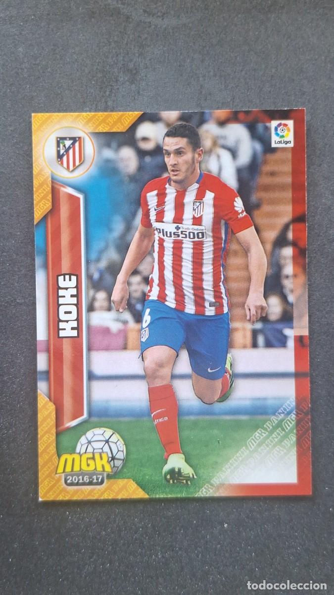 Cartes &agrave; collectionner de Football: L1 KOKE ATLETICO DE MADRID 69 PANINI MEGACRACKS 2016 2017 16 17
