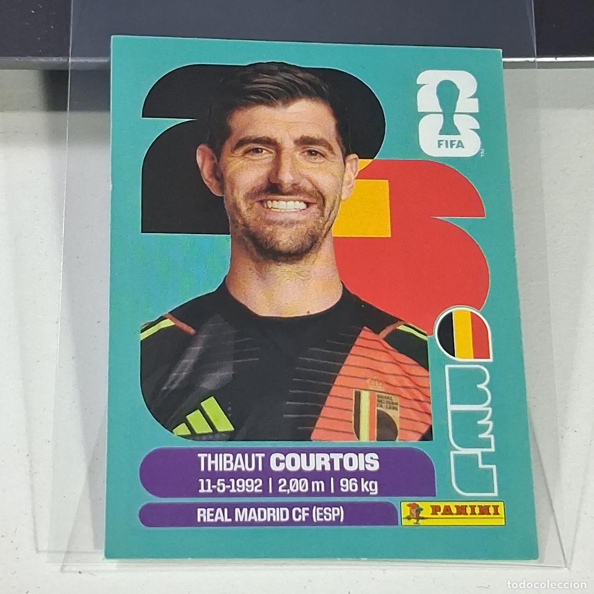Football Stickers: B33 BEL 2 BEL2 THIBAUT COURTOIS B&Eacute;LGICA BELGIUM MUNDIAL FIFA WORLD CUP 2026 STICKER PANINI