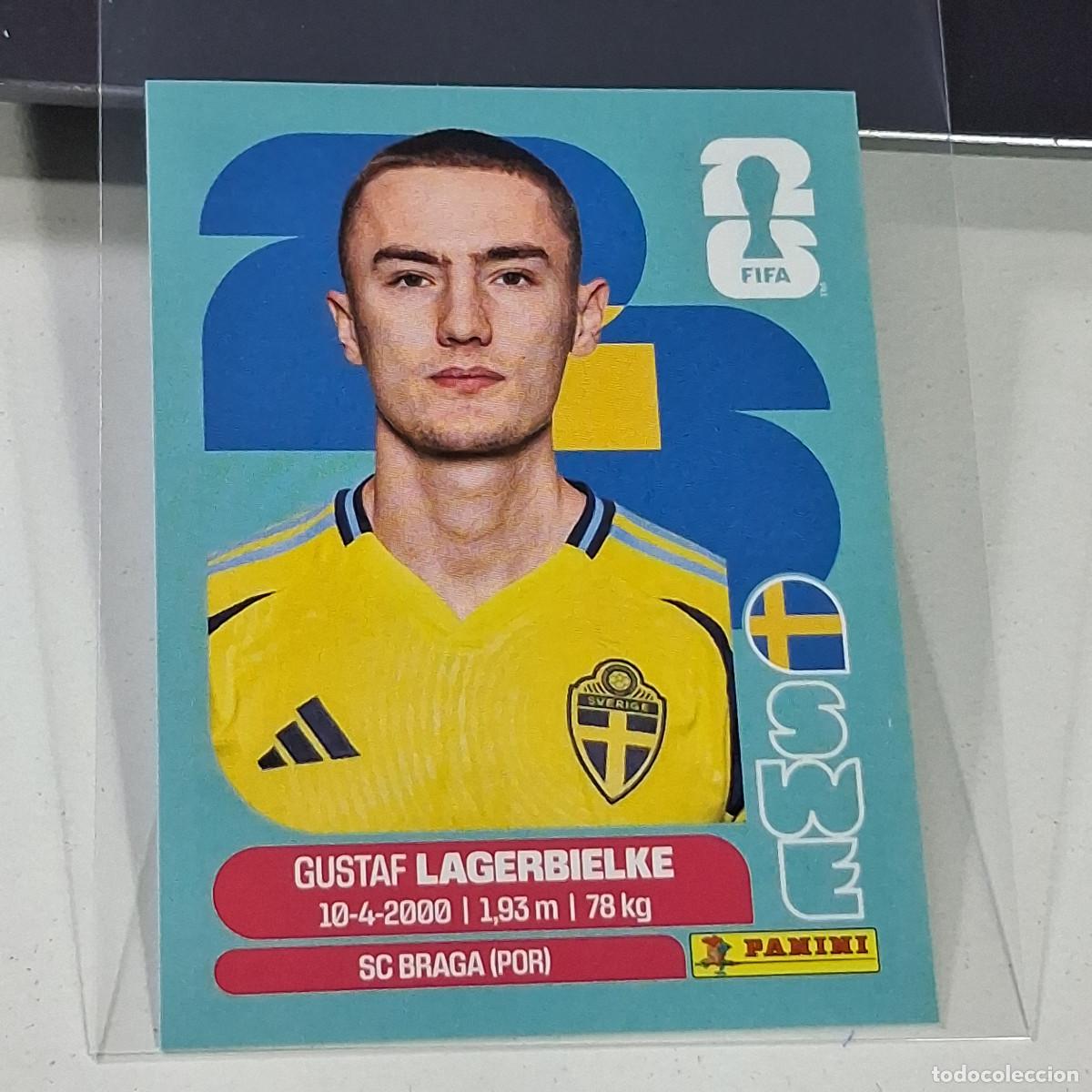 Cromos de f&uacute;tbol: B33 SWE 7 SWE7 GUSTAF LAGERBIELKE SUECIA SWEDEN SWE MUNDIAL FIFA WORLD CUP 2026 STICKER PANINI