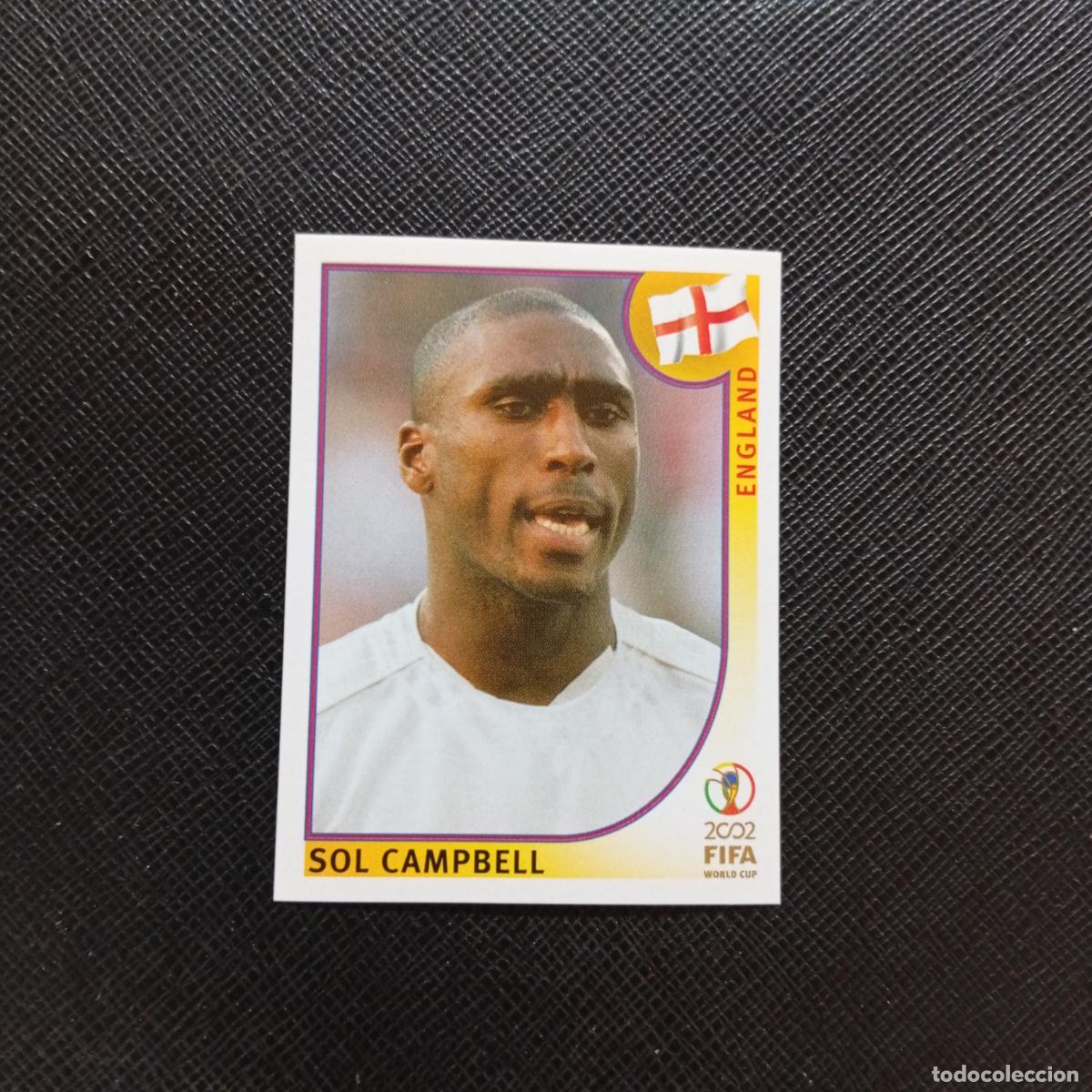 Cromos de f&uacute;tbol: 428 SOL CAMPBELL INGLATERRA PANINI 2002 MUNDIAL KOREA FUTBOL 02 CROMO - SIN PEGAR - A59 PG352