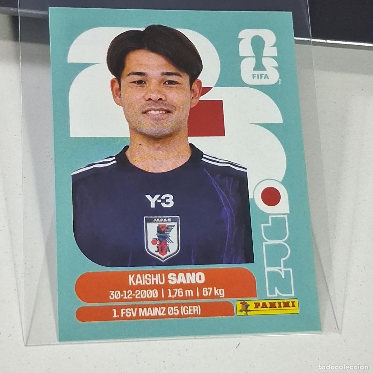 Cromos de f&uacute;tbol: B33 JPN 8 JPN8 KAISHU SANO JAP&Oacute;N JAPAN JPN MUNDIAL FIFA WORLD CUP 2026 STICKER PANINI