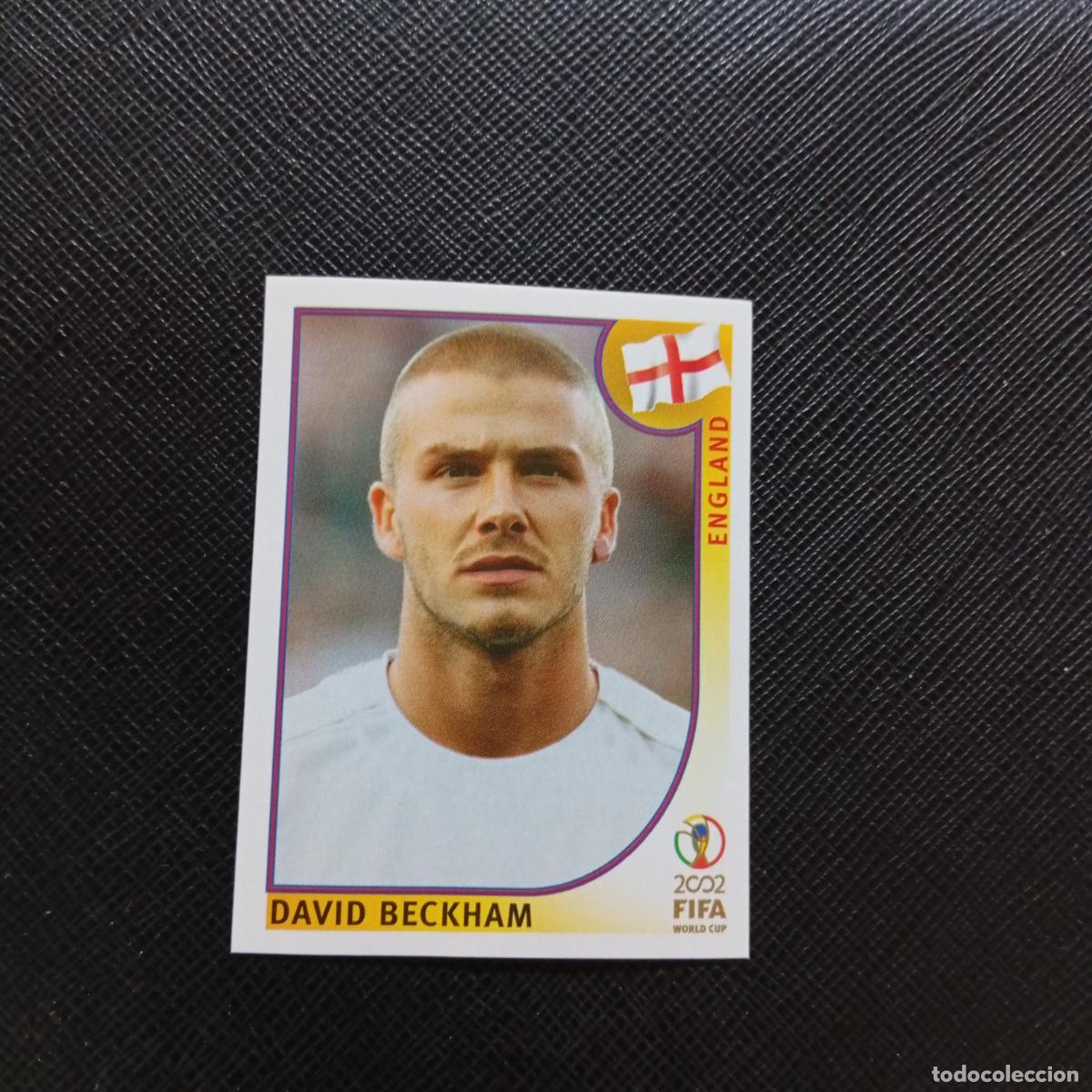 Cromos de f&uacute;tbol: 430 DAVID BECKHAM INGLATERRA PANINI 2002 MUNDIAL KOREA FUTBOL 02 CROMO - SIN PEGAR - A59 PG352