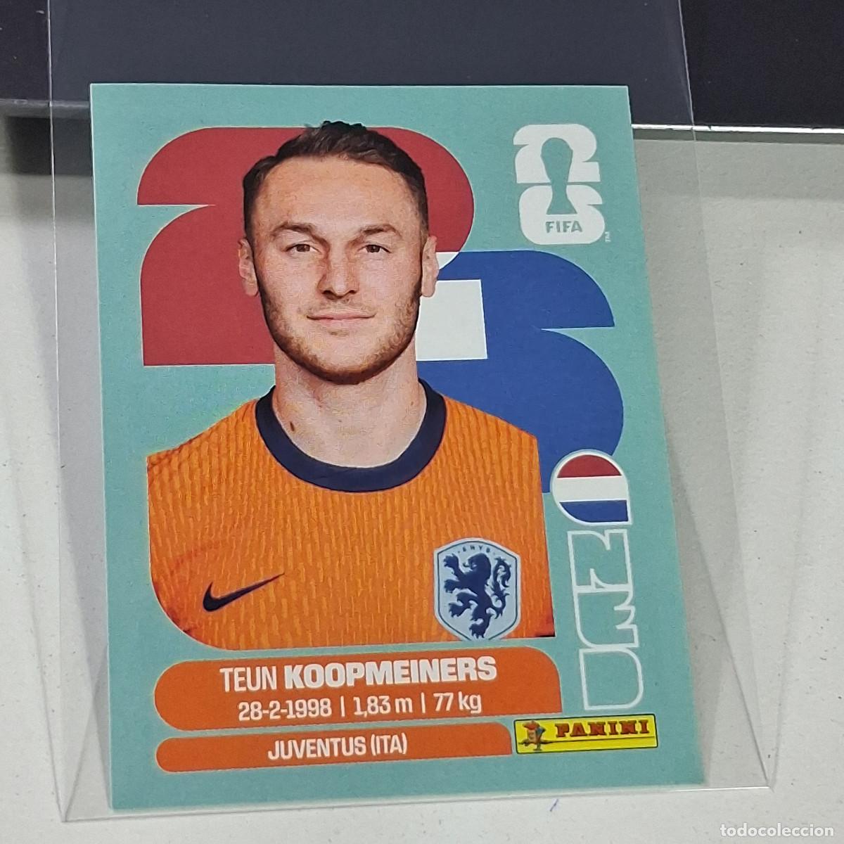Cromos de f&uacute;tbol: B33 NED 12 NED12 TEUN KOOPMEINERS HOLANDA NETHERLANDS MUNDIAL FIFA WORLD CUP 2026 STICKER PANINI