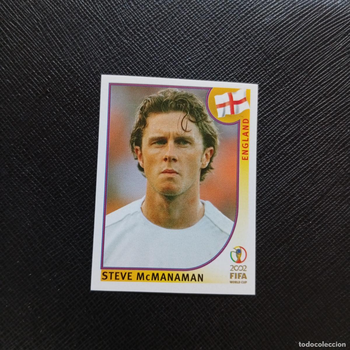 Cromos de f&uacute;tbol: 431 STEVE McMANAMAN INGLATERRA PANINI 2002 MUNDIAL KOREA FUTBOL 02 CROMO - SIN PEGAR - A59 PG352
