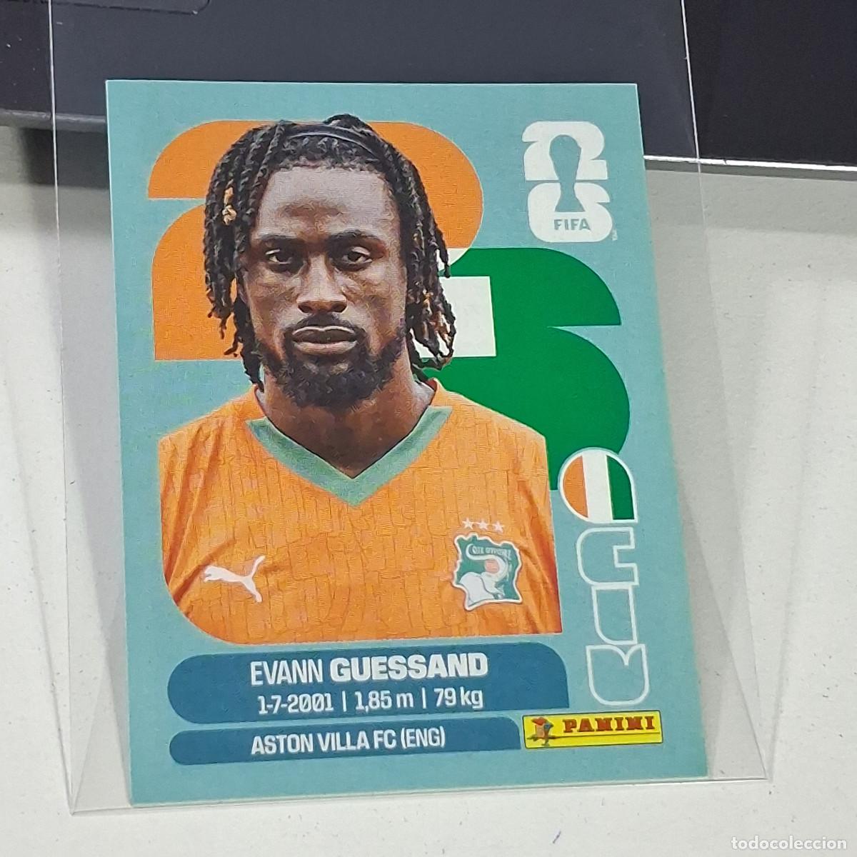 Cromos de f&uacute;tbol: B33 CIV19 EVANN GUESSAND 19 COSTA DE MARFIL CIV MUNDIAL FIFA WORLD CUP 2026 STICKER PANINI