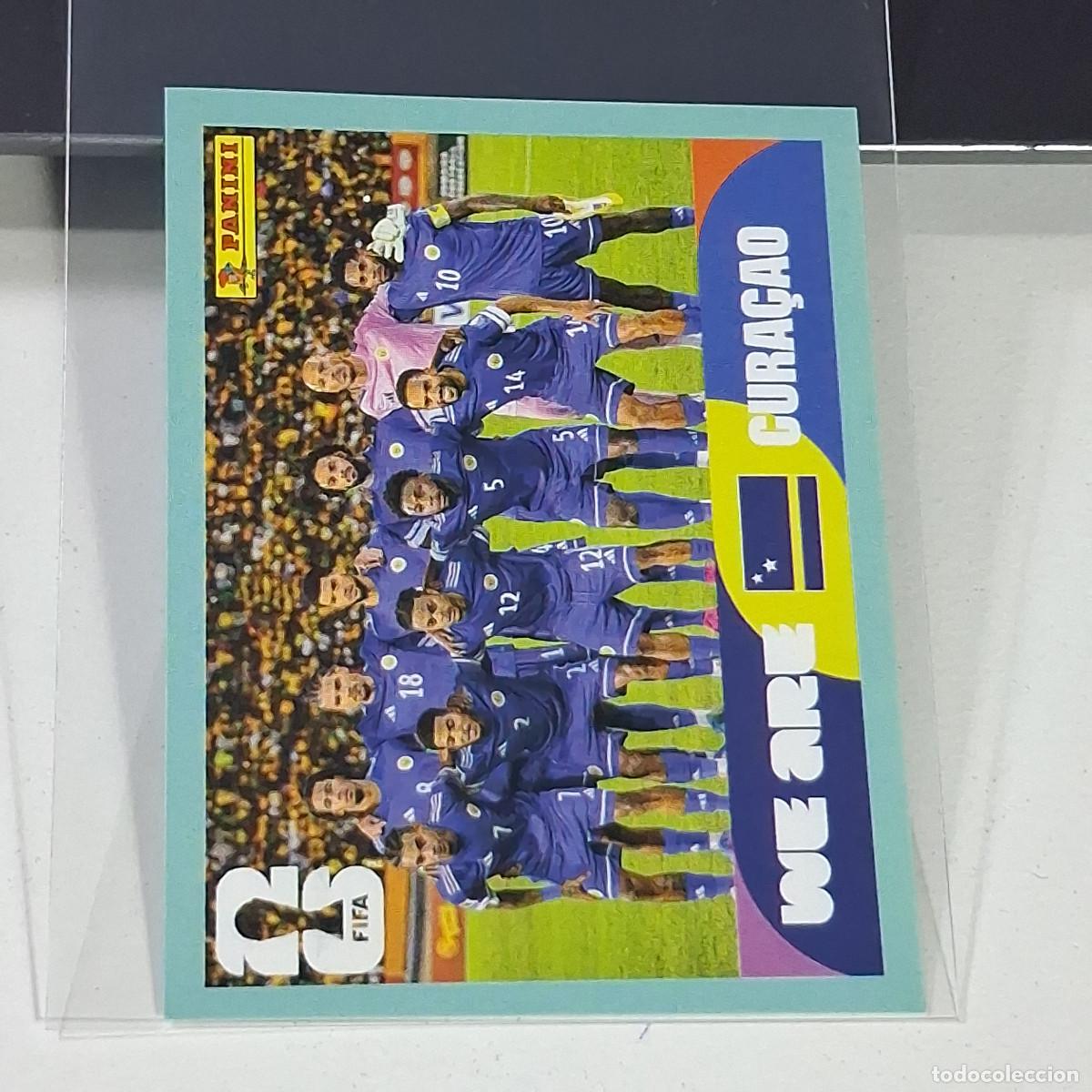 Cromos de f&uacute;tbol: B33 CUW 13 CUW13 PLANTILLA CURACAO TEAM MUNDIAL FIFA WORLD CUP 2026 STICKER PANINI