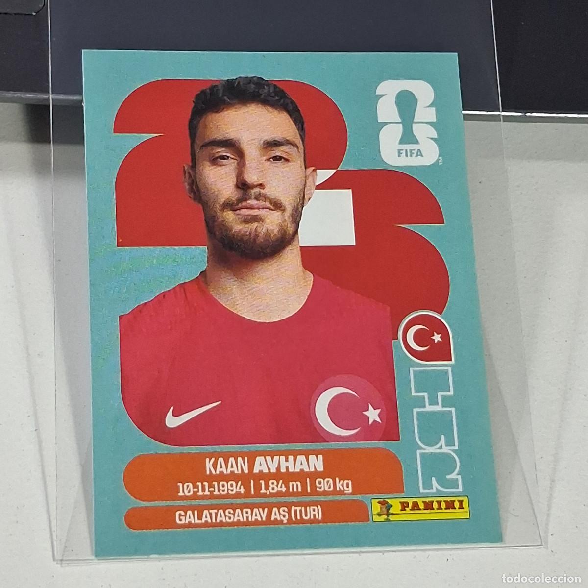 Fu&szlig;ball-Sticker: B33 TUR 9 TUR9 KAAN AYHAN TURQUIA TURQUEY MUNDIAL FIFA WORLD CUP 2026 STICKER PANINI