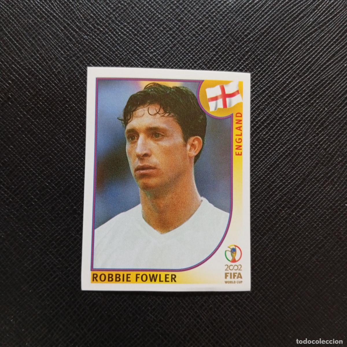 Fu&szlig;ball-Sticker: 436 ROBBIE FOWLER INGLATERRA PANINI 2002 MUNDIAL KOREA FUTBOL 02 CROMO - SIN PEGAR - A59 PG370