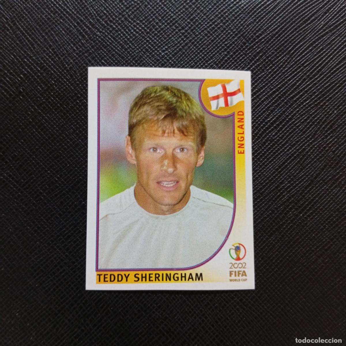 Cromos de f&uacute;tbol: 437 TEDDY SHERINGHAM INGLATERRA PANINI 2002 MUNDIAL KOREA FUTBOL 02 CROMO - SIN PEGAR - A59 PG370