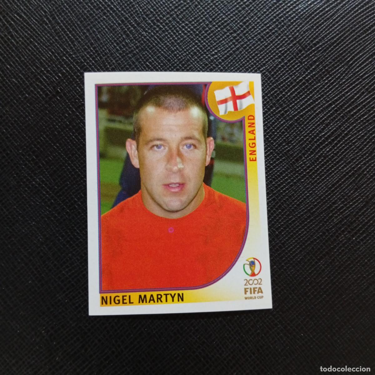 Cromos de f&uacute;tbol: 438 NIGEL MARTYN INGLATERRA PANINI 2002 MUNDIAL KOREA FUTBOL 02 CROMO - SIN PEGAR - A59 PG370