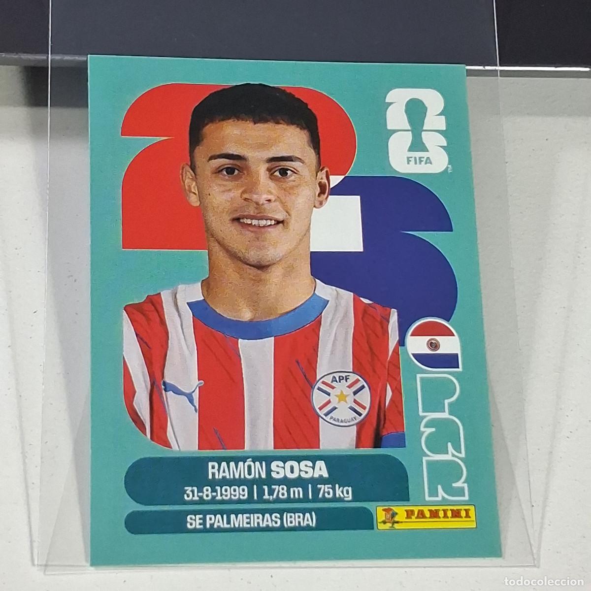 Cromos de f&uacute;tbol: B33 PAR18 RAM&Oacute;N SOSA 18 PARAGUAY PAR MUNDIAL FIFA WORLD CUP 2026 STICKER PANINI