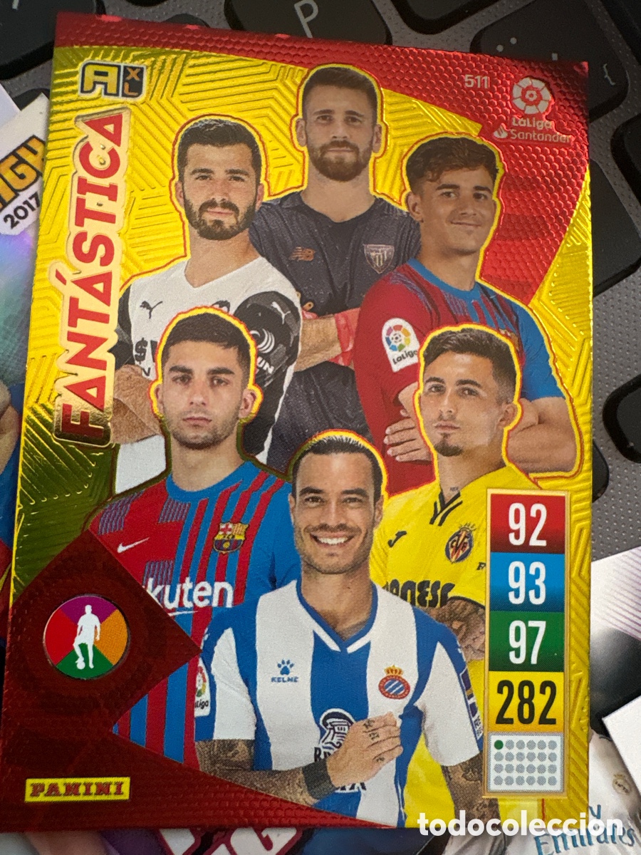 Cromos de f&uacute;tbol: Fant&aacute;stica 511 Adrenalyn 2021-22