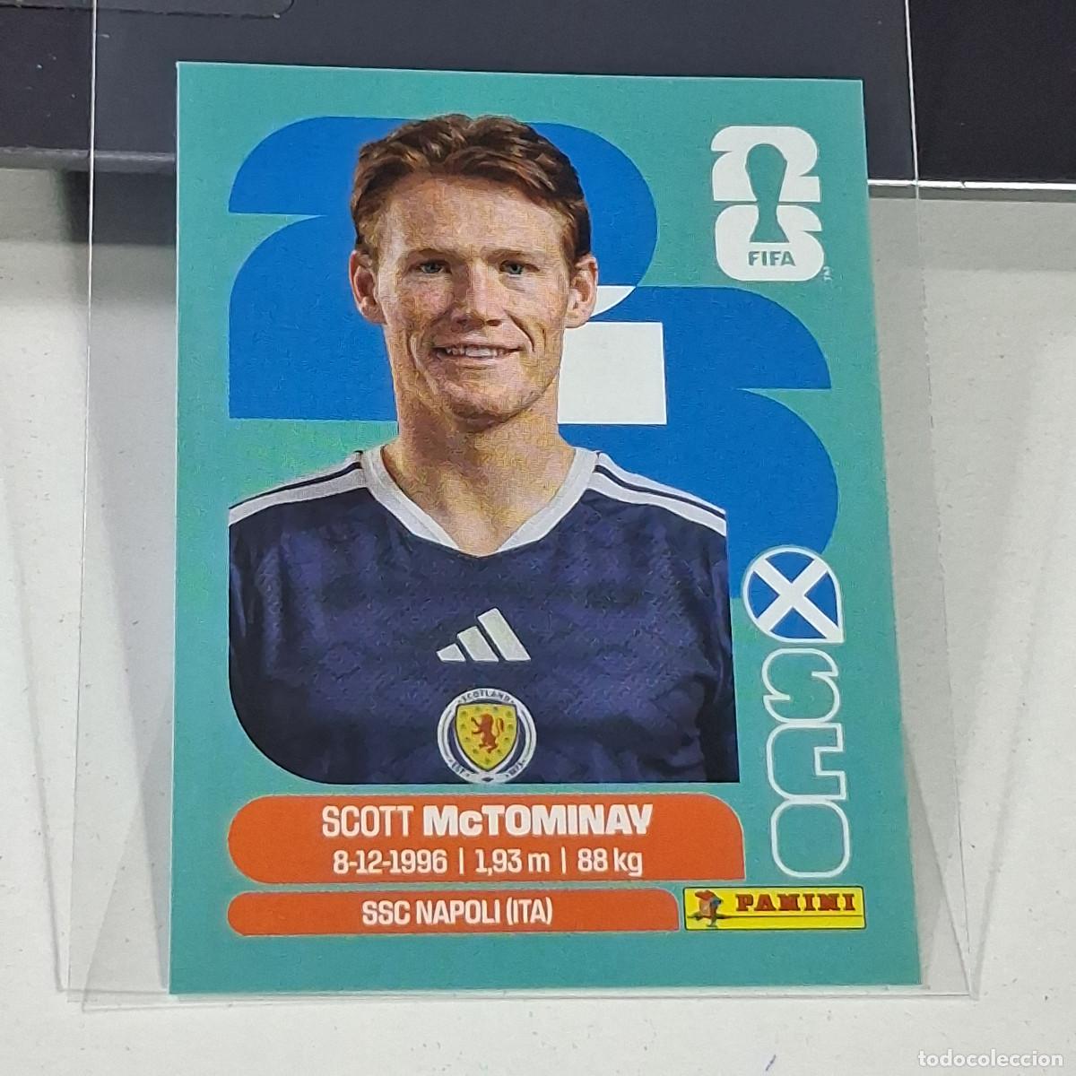 Cromos de f&uacute;tbol: B33 SCO11 SCOTT MCTOMINAY 11 ESCOCIA SCOTLAND SCO MUNDIAL FIFA WORLD CUP 2026 STICKER PANINI