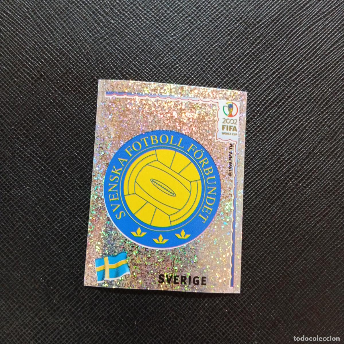 Cromos de f&uacute;tbol: 440 ESCUDO SUECIA PANINI 2002 MUNDIAL KOREA FUTBOL 02 CROMO - SIN PEGAR - A59 PG379
