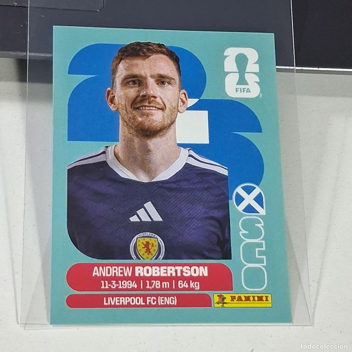 Cromos de f&uacute;tbol: B33 SCO6 ANDREW ROBERTSON 6 ESCOCIA SCOTLAND SCO MUNDIAL FIFA WORLD CUP 2026 STICKER PANINI