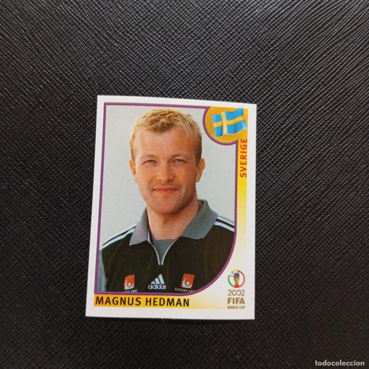 Cromos de f&uacute;tbol: 441 MAGNUS HEDMAN SUECIA PANINI 2002 MUNDIAL KOREA FUTBOL 02 CROMO - SIN PEGAR - A59 PG379