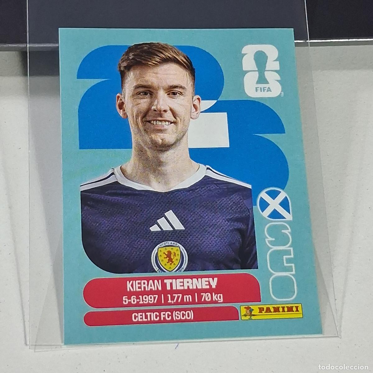 Cromos de f&uacute;tbol: B33 SCO 4 SCO4 KIERAN TIERNEY ESCOCIA SCOTLAND SCO MUNDIAL FIFA WORLD CUP 2026 STICKER PANINI