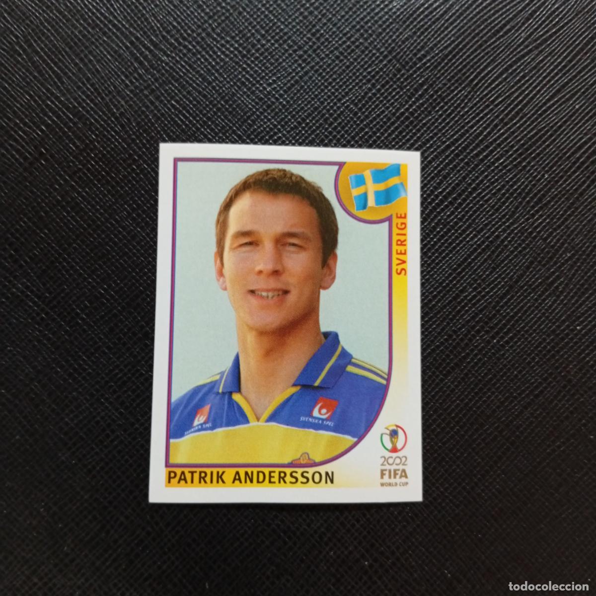 Cromos de f&uacute;tbol: 443 PATRIK ANDERSSON SUECIA PANINI 2002 MUNDIAL KOREA FUTBOL 02 CROMO - SIN PEGAR - A59 PG379