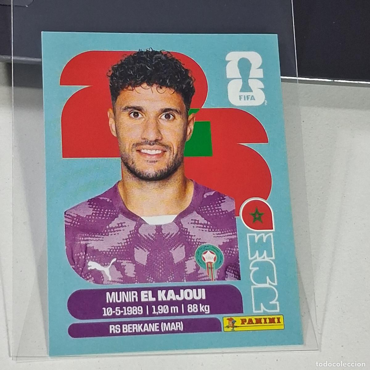 Fu&szlig;ball-Sticker: B33 MAR3 MUNIR EL KAJOUI 3 MARRUECOS MAR MUNDIAL FIFA WORLD CUP 2026 STICKER PANINI