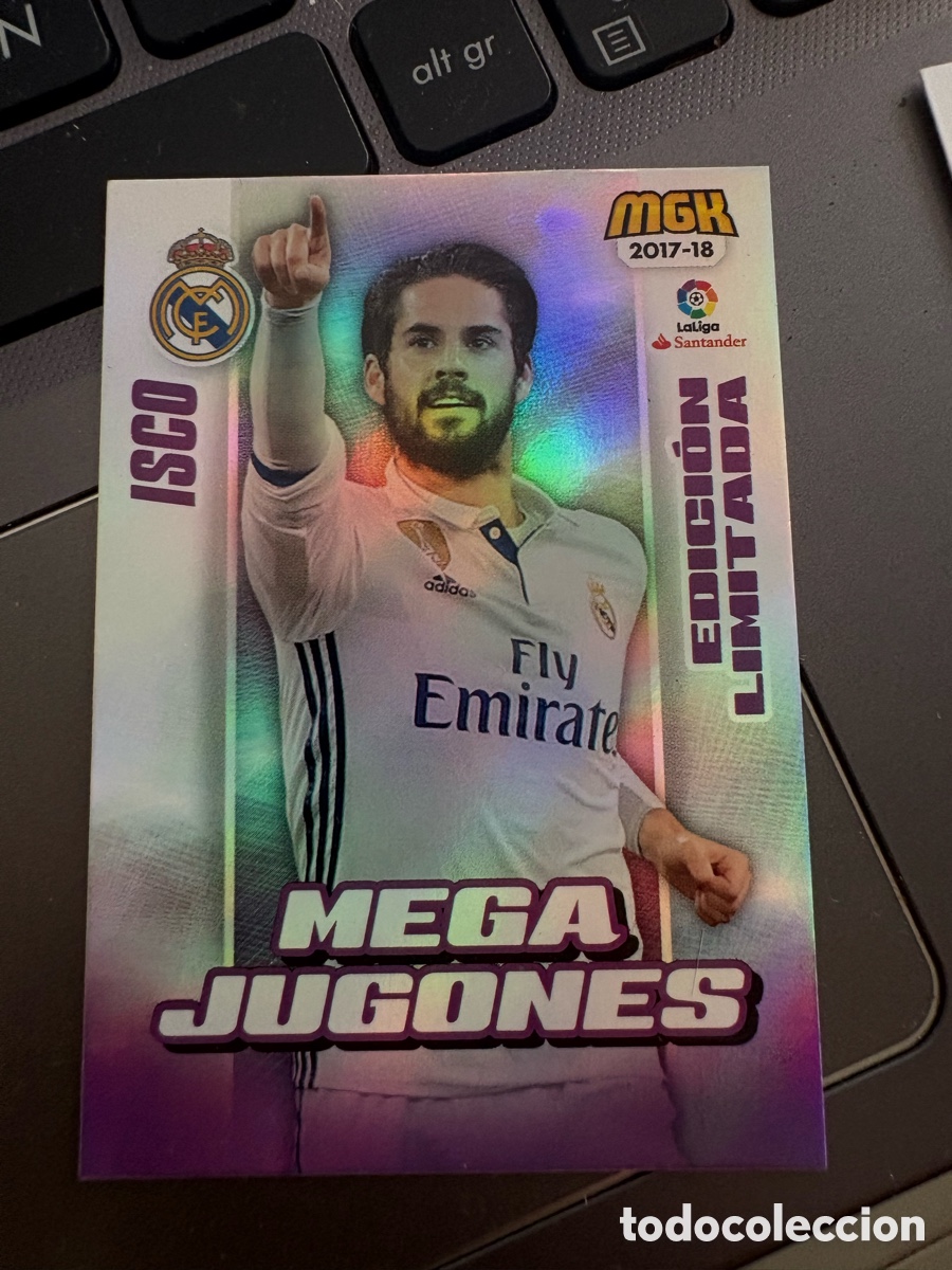 Cromos de f&uacute;tbol: 390 B isco mega jugones edicion limitada megacracks 2017/18
