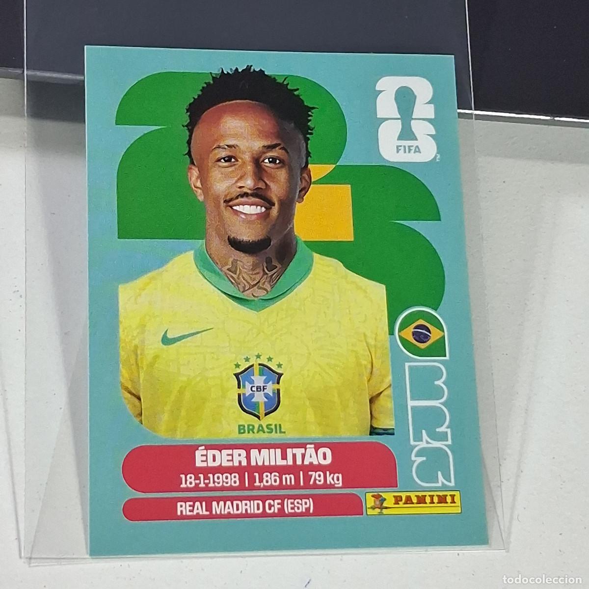 Cromos de f&uacute;tbol: B33 BRA5 &Eacute;DER MILIT&Atilde;O 5 BRAZIL BRASIL BRA MUNDIAL FIFA WORLD CUP 2026 STICKER PANINI