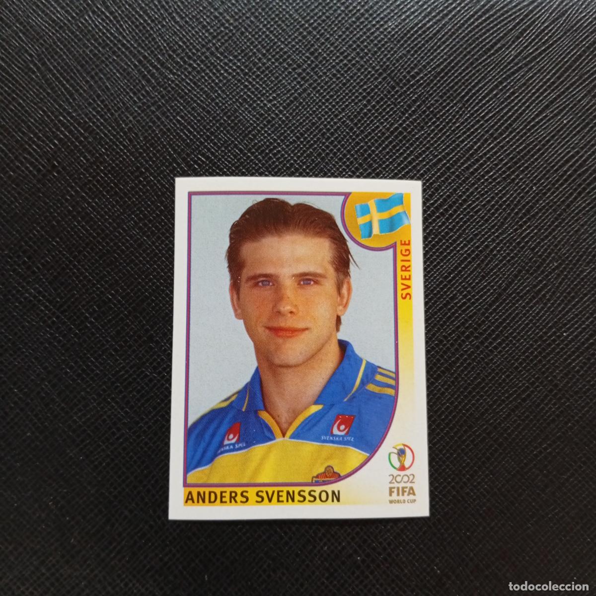 Cromos de f&uacute;tbol: 449 ANDERS SVENSSON SUECIA PANINI 2002 MUNDIAL KOREA FUTBOL 02 CROMO - SIN PEGAR - A59 PG388