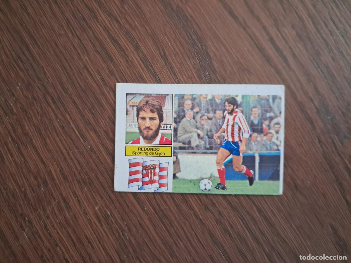 Cromos de f&uacute;tbol: cromo de futbol, edic. Este, liga 82-83, Redondo, Sporting de Gij&oacute;n. sin pegar