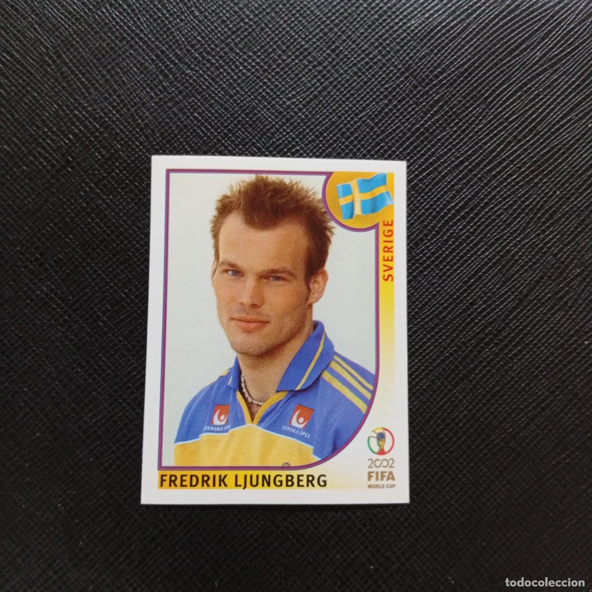 Cromos de f&uacute;tbol: 450 FREDRIK LJUNGBERG SUECIA PANINI 2002 MUNDIAL KOREA FUTBOL 02 CROMO - SIN PEGAR - A59 PG388