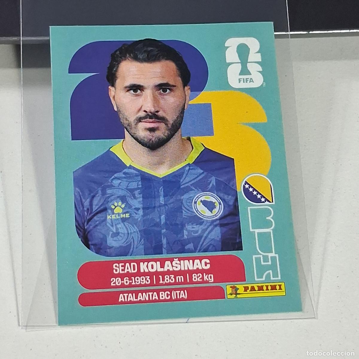 Cromos de f&uacute;tbol: B33 BIH4 SEAD KOLA&Scaron;INAC 4 BOSNIA HERZEGOVINA MUNDIAL FIFA WORLD CUP 2026 STICKER PANINI
