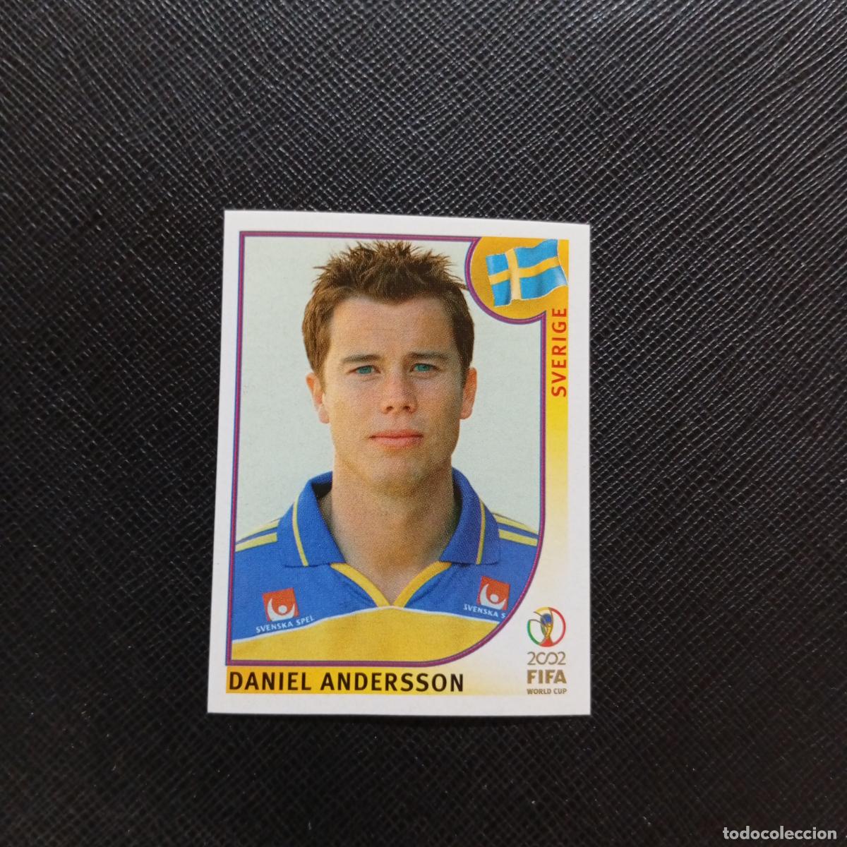 Cromos de f&uacute;tbol: 451 DANIEL ANDERSSON SUECIA PANINI 2002 MUNDIAL KOREA FUTBOL 02 CROMO - SIN PEGAR - A59 PG388