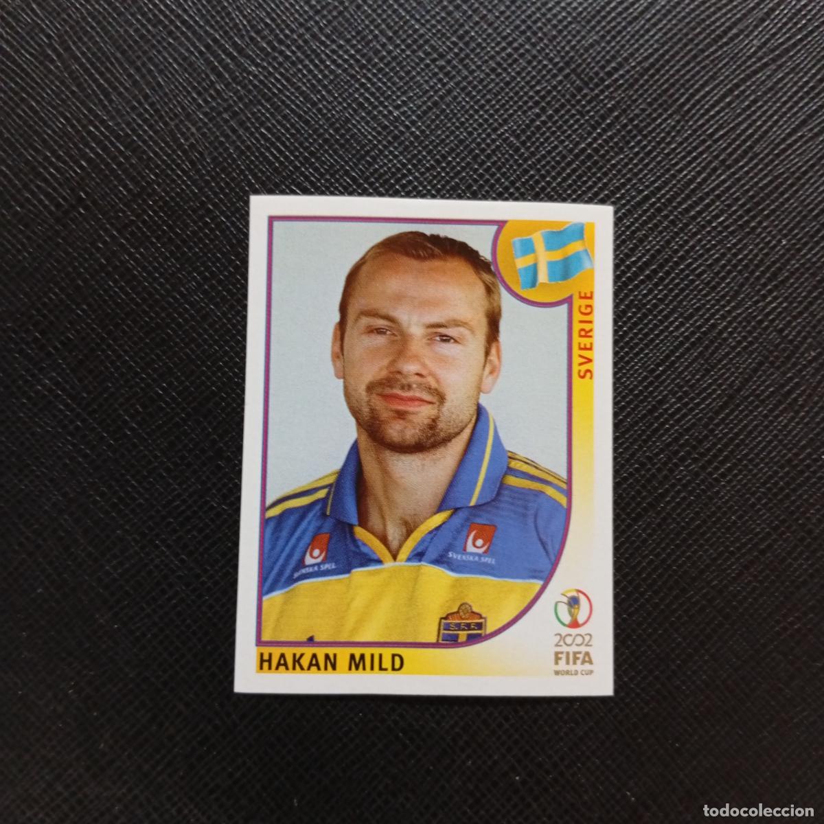 Cromos de f&uacute;tbol: 452 HAKAN MILD SUECIA PANINI 2002 MUNDIAL KOREA FUTBOL 02 CROMO - SIN PEGAR - A59 PG397