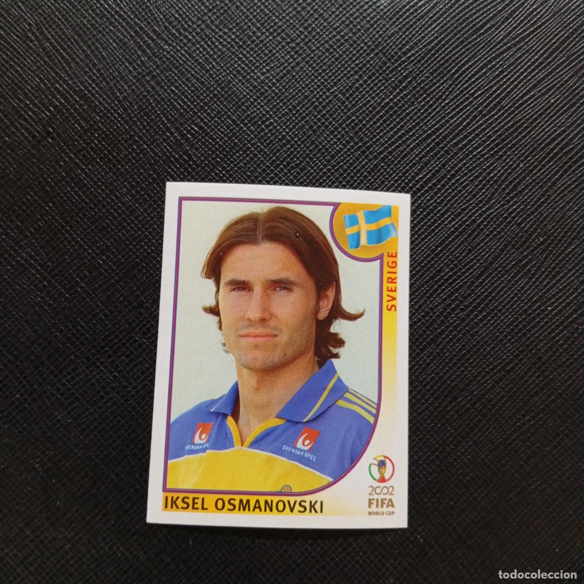 Cromos de f&uacute;tbol: 453 IKSEL OSMANOVSKI SUECIA PANINI 2002 MUNDIAL KOREA FUTBOL 02 CROMO - SIN PEGAR - A59 PG397