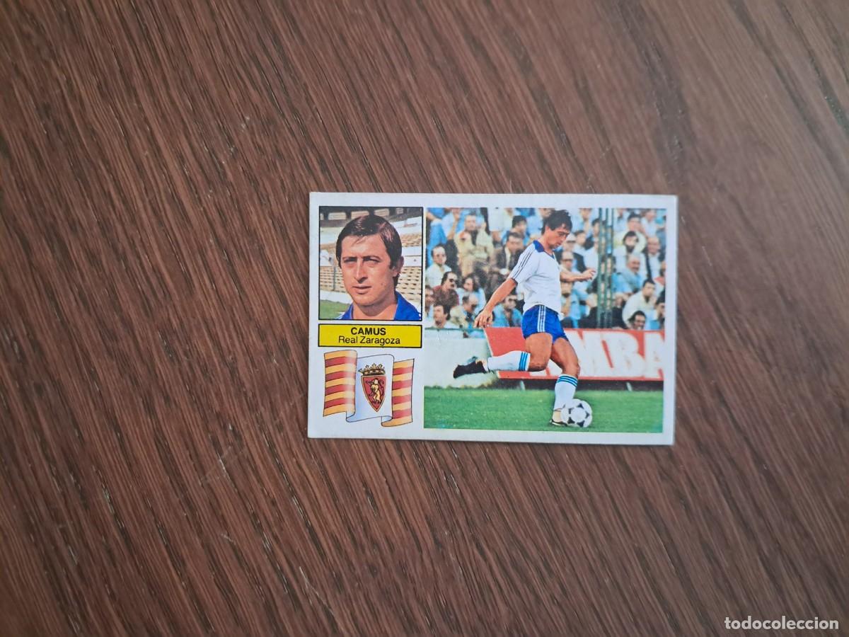 Figurine di Calcio: cromo de futbol, edic. Este, liga 82-83, Camus, Real Zaragoza. sin pegar