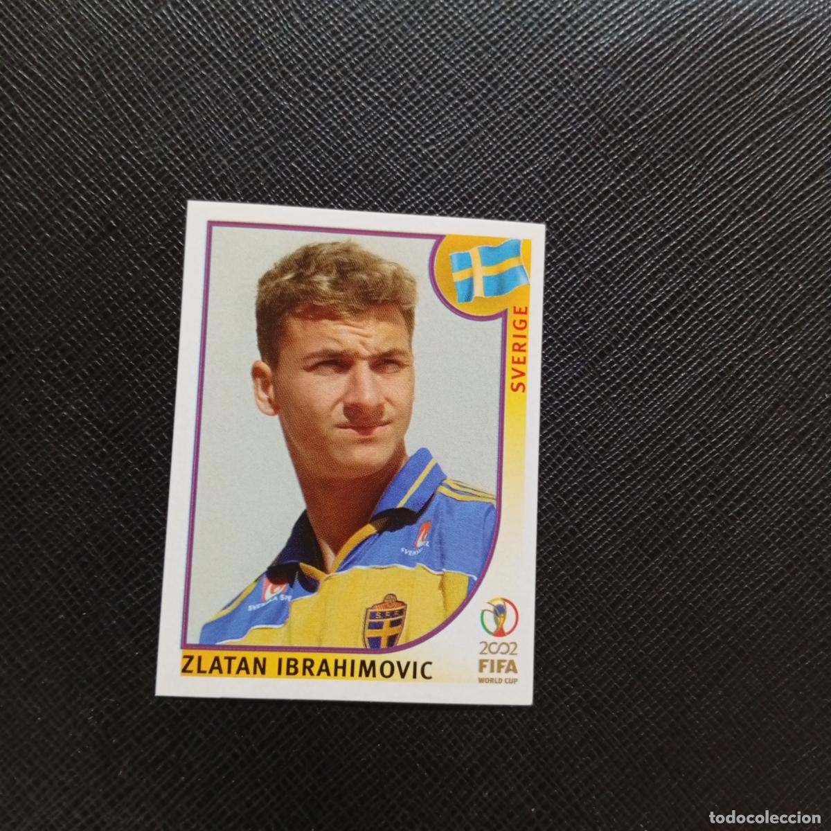 Cromos de f&uacute;tbol: 456 ZLATAN IBRAHIMOVIC SUECIA PANINI 2002 MUNDIAL KOREA FUTBOL 02 CROMO - SIN PEGAR A59 PG397 ROOKIE