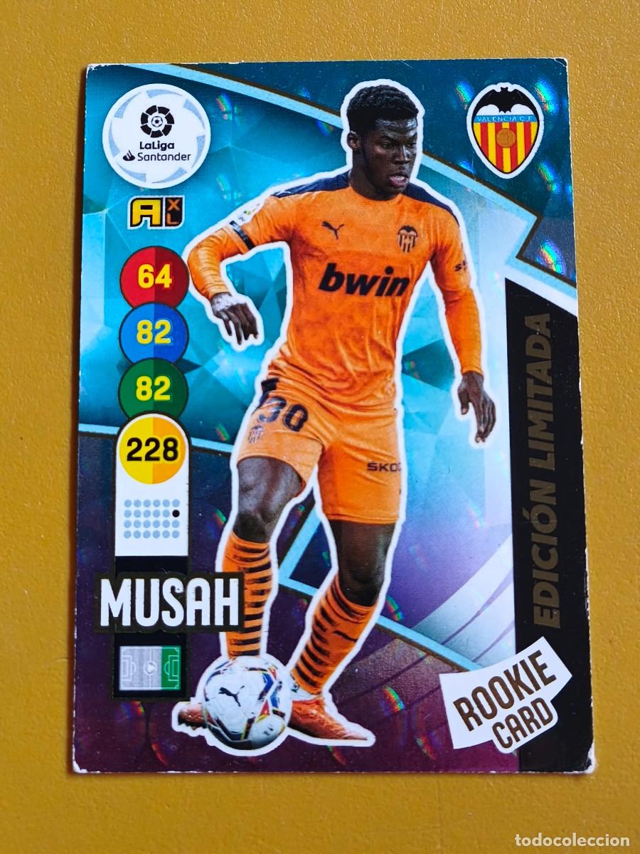 Cromos de f&uacute;tbol: musah, 2020 21 edicion limitada