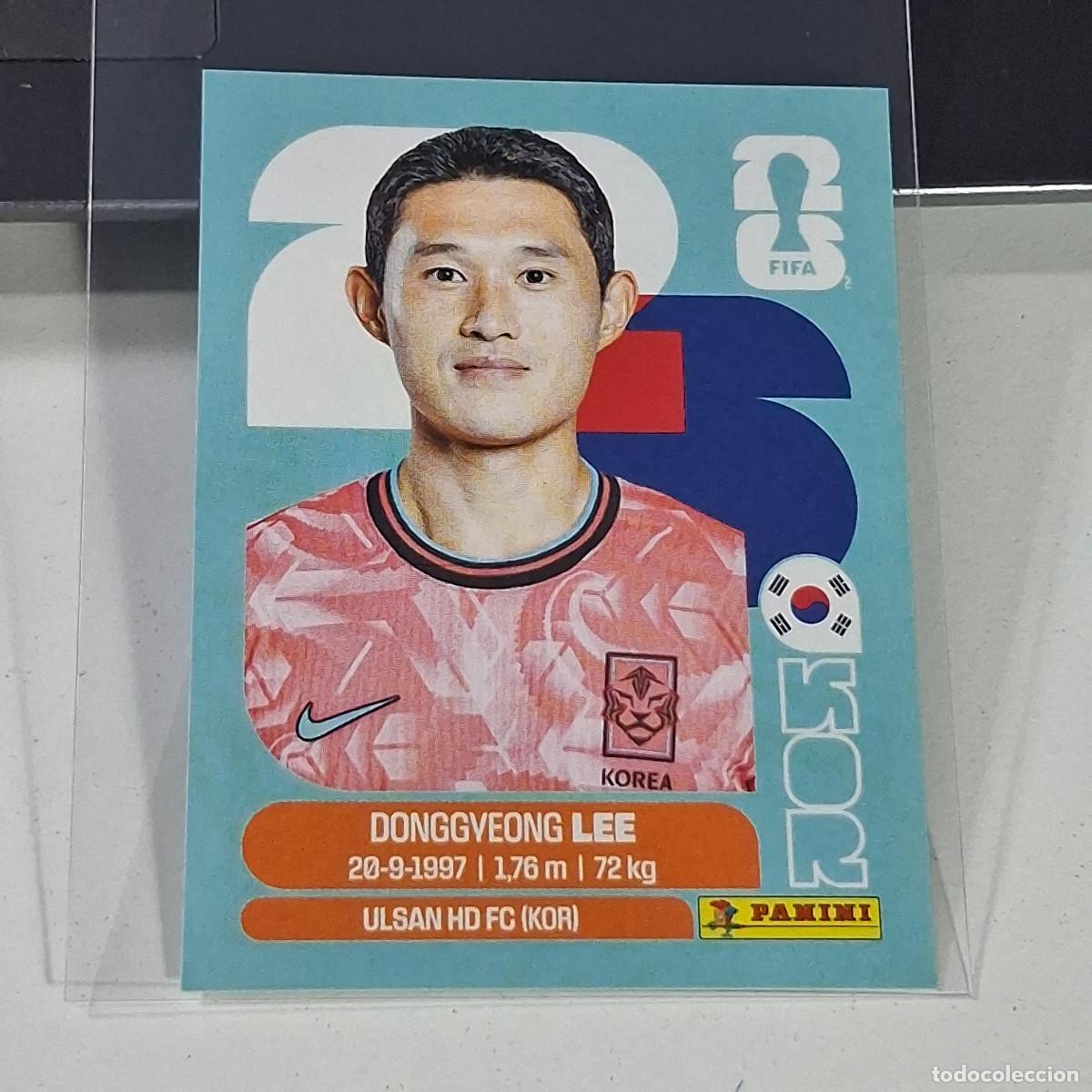 Cromos de f&uacute;tbol: B33 KOR16 DONG-GYEONG LEE 16 COREA DEL SUR KOR MUNDIAL FIFA WORLD CUP 2026 STICKER PANINI