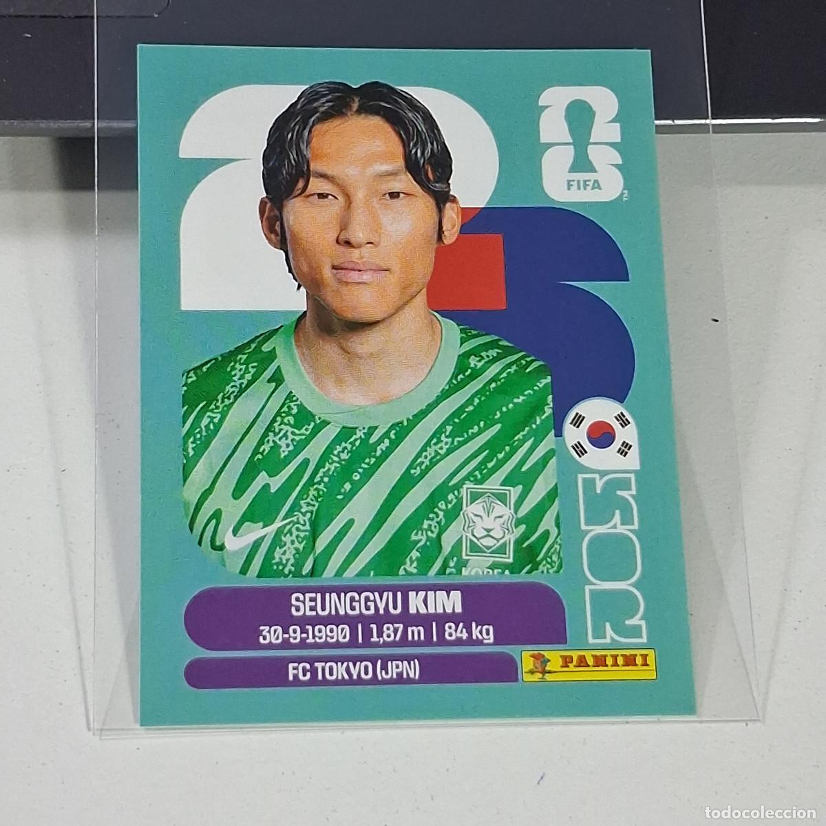 Cromos de f&uacute;tbol: B33 KOR3 SEUNG-GYU KIM 3 COREA DEL SUR KOR MUNDIAL FIFA WORLD CUP 2026 STICKER PANINI