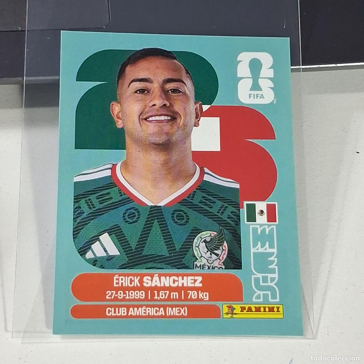 Cromos de f&uacute;tbol: B33 MEX14 &Eacute;RICK S&Aacute;NCHEZ 14 M&Eacute;XICO MEX MUNDIAL FIFA WORLD CUP 2026 STICKER PANINI