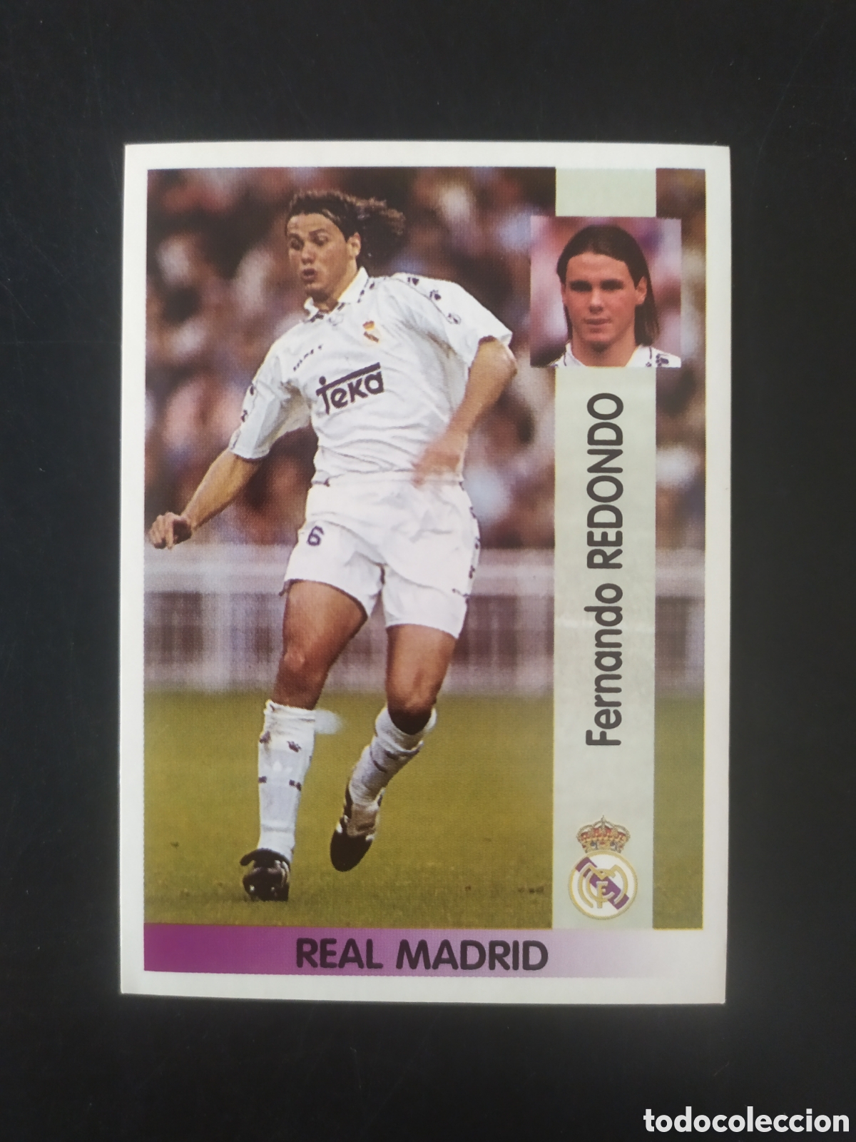 Cromos de f&uacute;tbol: Liga 1996 1997 96 97 panini Redondo n&deg; 91 Real Madrid