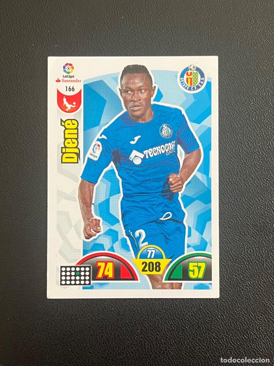 Cromos de f&uacute;tbol: 166 DJEN&Eacute; GETAFE CF ADRENALYN 2017 2018 CROMO PANINI LA LIGA SANTANDER 17 18