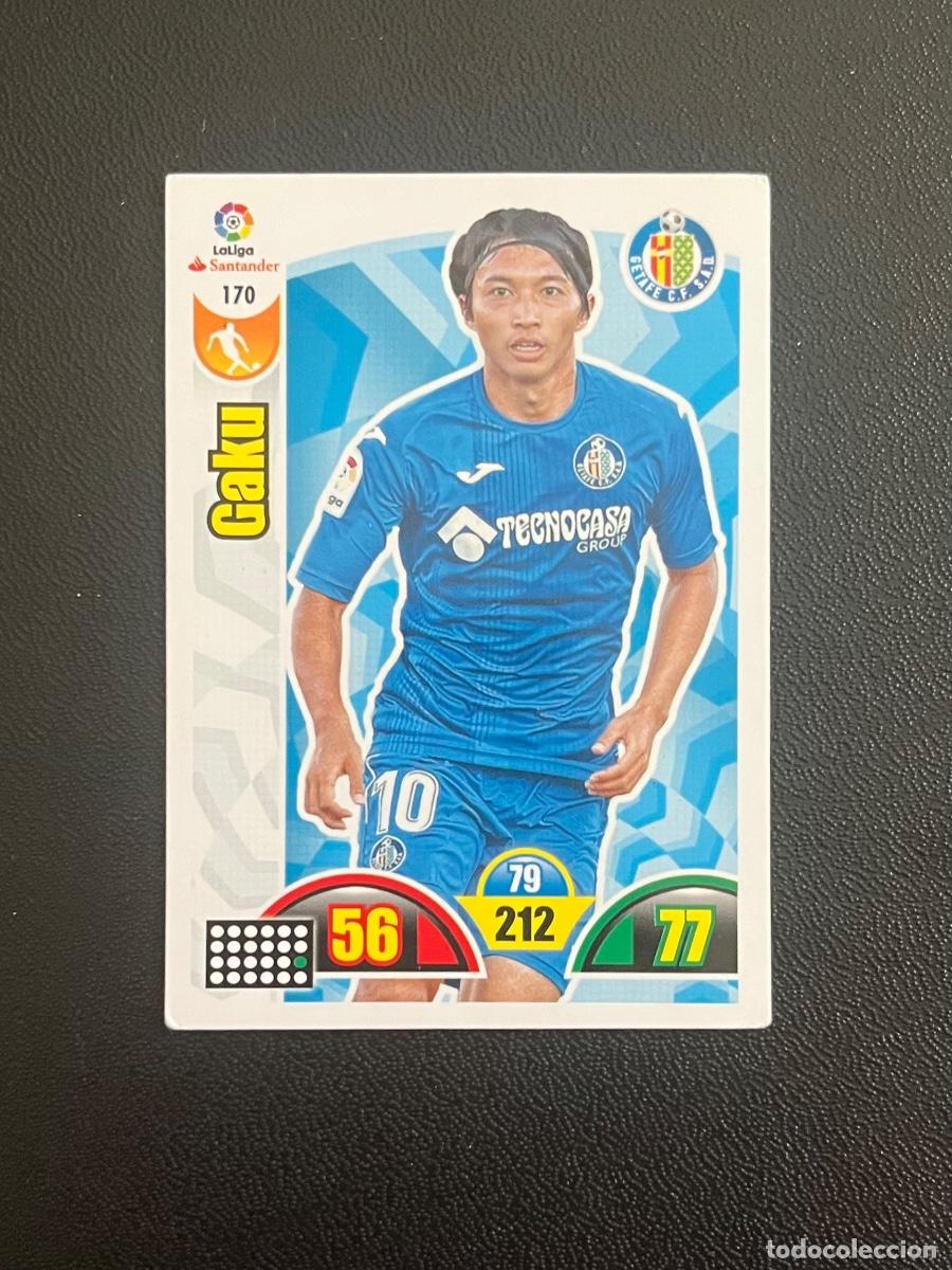 Cromos de f&uacute;tbol: 170 GAKU GETAFE CF ADRENALYN 2017 2018 CROMO PANINI LA LIGA SANTANDER 17 18