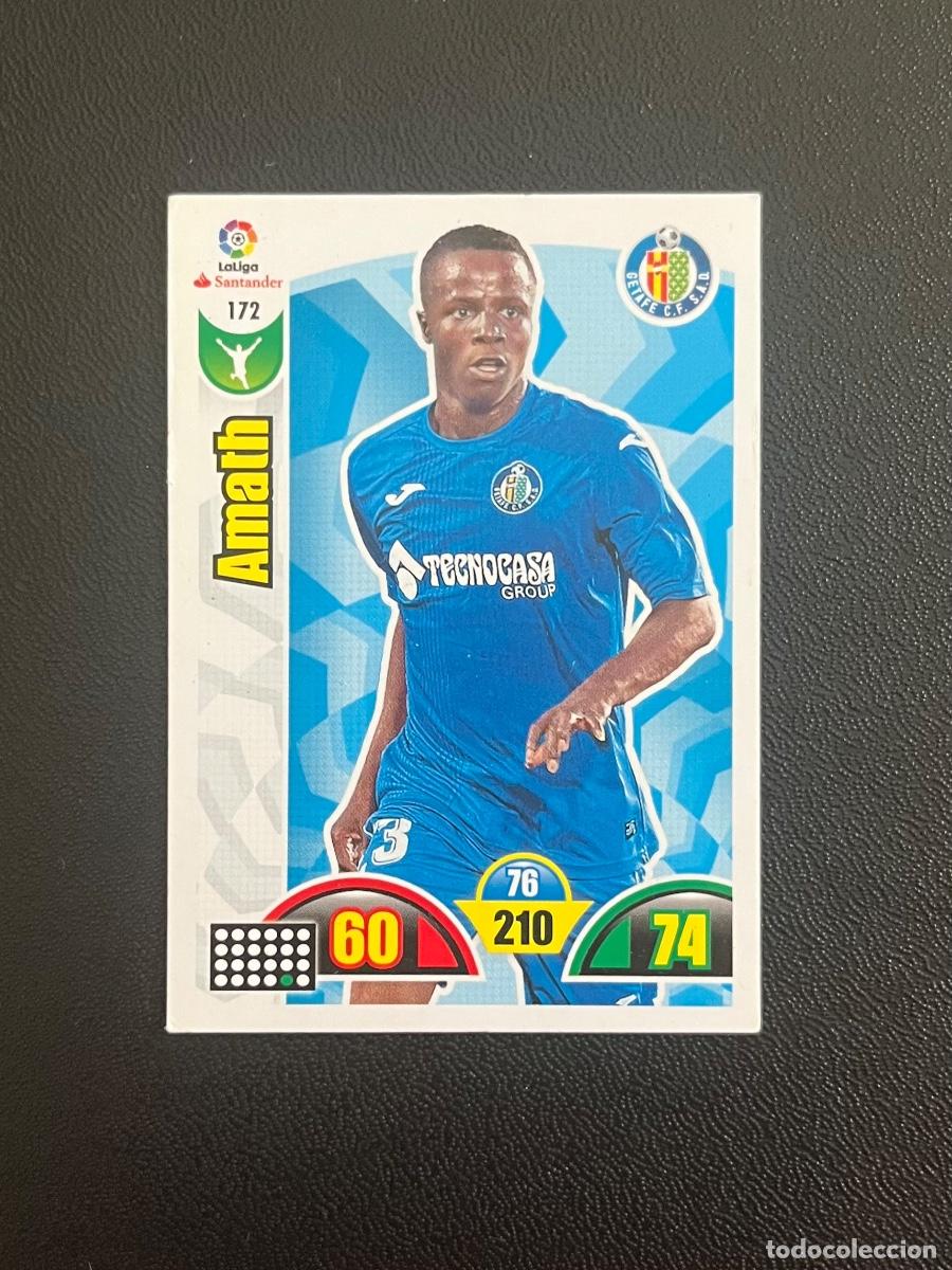 Cromos de f&uacute;tbol: 172 AMATH NDIAYE GETAFE CF ADRENALYN 2017 2018 CROMO PANINI LA LIGA SANTANDER 17 18
