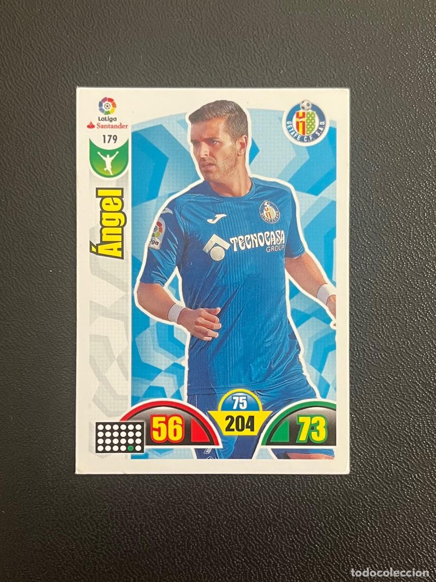 Cromos de f&uacute;tbol: 179 &Aacute;NGEL GETAFE CF ADRENALYN 2017 2018 CROMO PANINI LA LIGA SANTANDER 17 18
