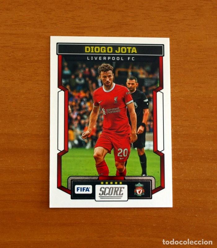 Cromos de f&uacute;tbol: Liverpool - N&ordm; 131 Diogo Jota - Panini 2023-2024-23-24 Score FIFA Soccer